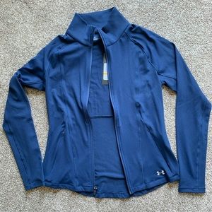 Under Armour Women’s Full Zip Blue Dri-Fit Jacket
